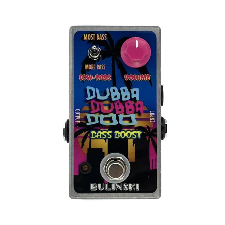 Dubba Dubba Doo Bass Boost Effect Pedal